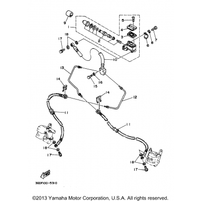 Front Master Cylinder