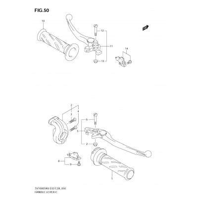 HANDLE LEVER (SV1000S)