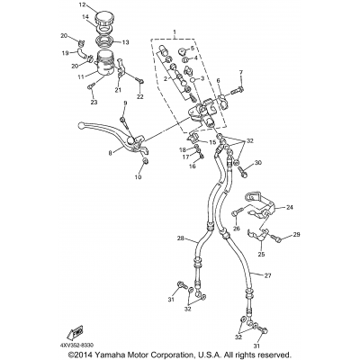 Front Master Cylinder