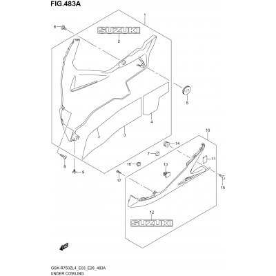 UNDER COWLING