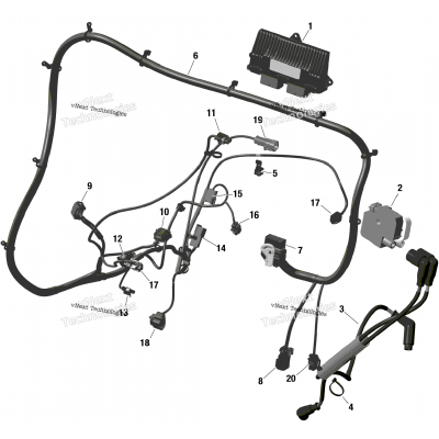 Rotax - Engine Harness And Electronic Module