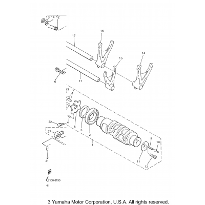 Shift Cam Fork