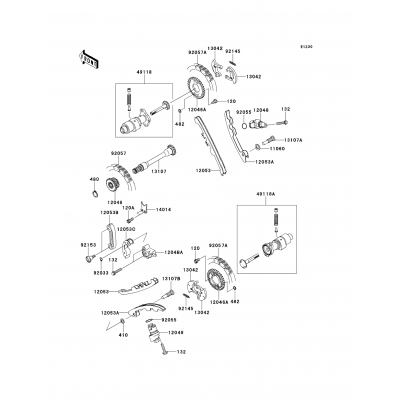 Camshaft(s)/Tensioner