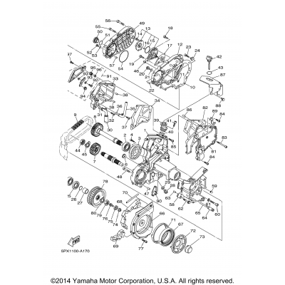 Middle Drive Gear