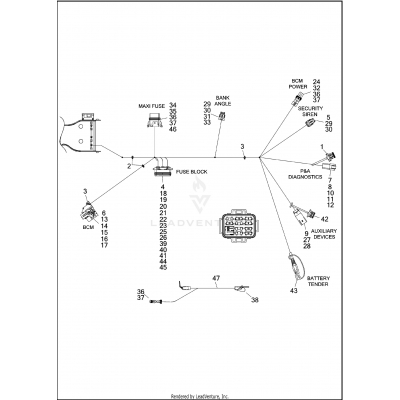 WIRING HARNESS, MAIN - FLRT (8 OF 8)