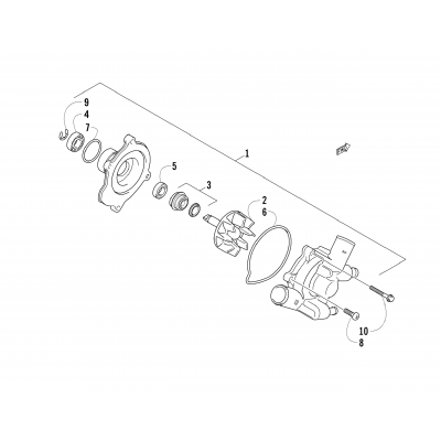 WATER PUMP ASSEMBLY