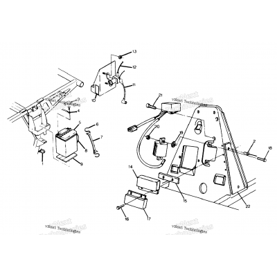 Battery Box Assembly 6X6