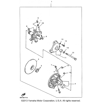 Alternate Clutch Rebuild Kit