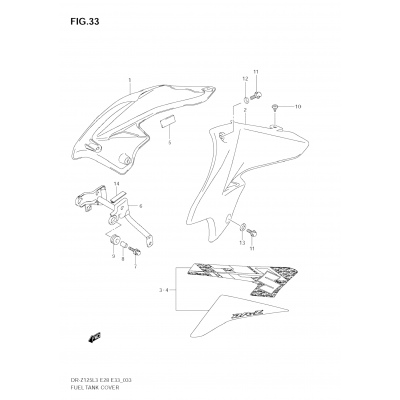 FUEL TANK COVER