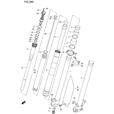 FRONT DAMPER (MODEL Y)