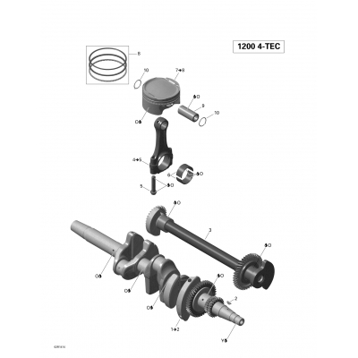 01_Crankshaft, Pistons and Balance Shaft