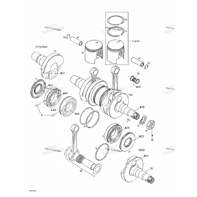 Crankshaft And Pistons