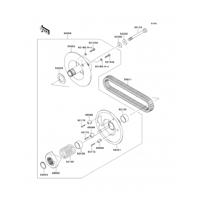 Driven Converter/Drive Belt