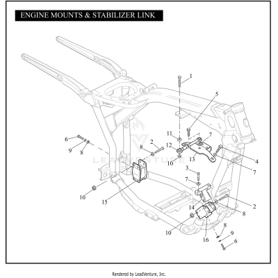 ENGINE MOUNTS & STABILIZER LINK