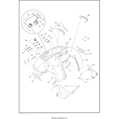 BODY ASSEMBLY AND SIDE COVERS - FLRT