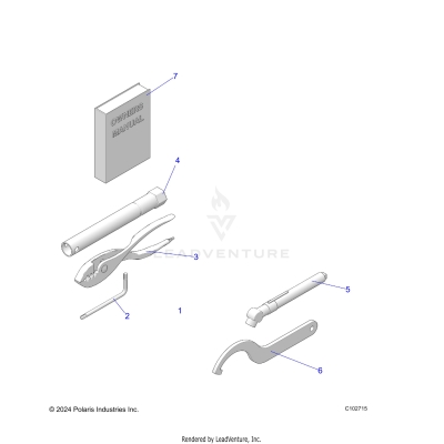 REFERENCE, OWNERS MANUAL & TOOL KIT - A25SLE95KN/KF (C102715)