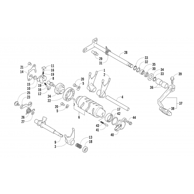 GEAR SHIFTING ASSEMBLY