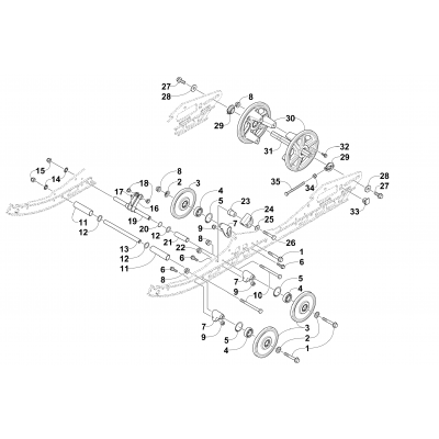 IDLER WHEEL ASSEMBLY