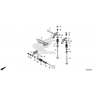 CAMSHAFT VALVE (FR.)