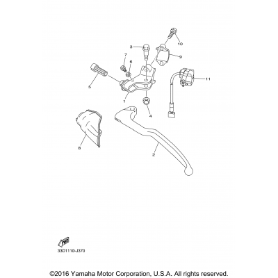 Handle Switch Lever