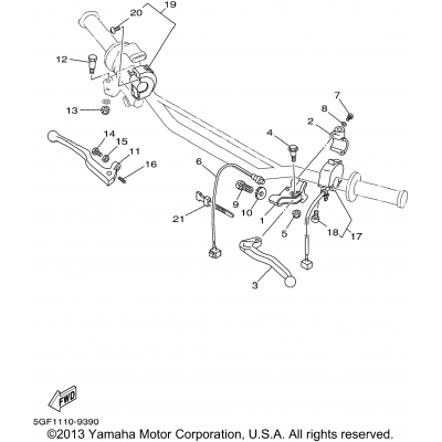 Handle Switch Lever