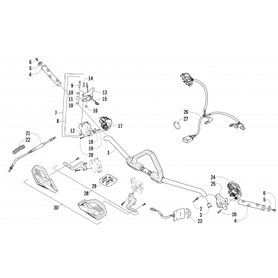 HANDLEBAR AND CONTROLS