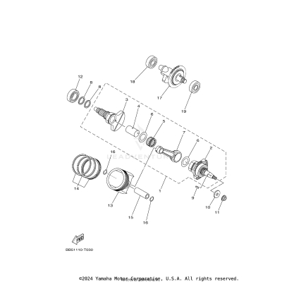 CRANKSHAFT PISTON