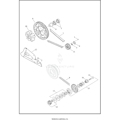 BELTS, CHAINS AND SPROCKETS