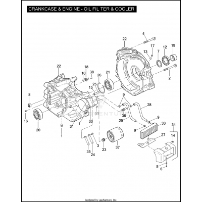 CRANKCASE & ENGINE - OIL FILTER & COOLER 110™