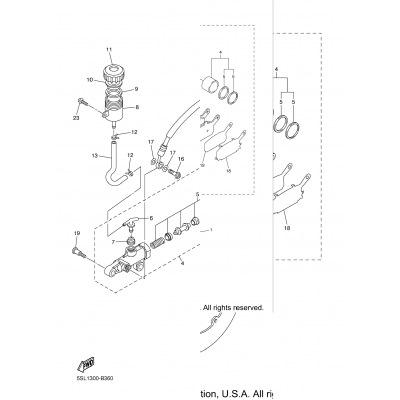 Rear Brake Caliper