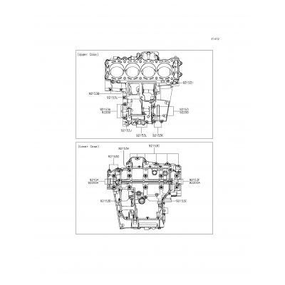 Crankcase Bolt Pattern