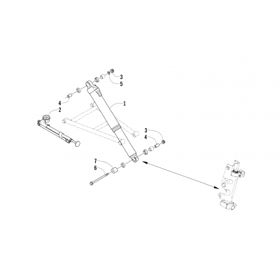 FRONT SUSPENSION SHOCK ABSORBER ASSEMBLY