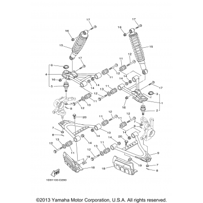 Front Suspension Wheel