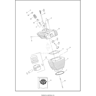 CYLINDERS, HEADS & VALVES - TWIN CAM 103™