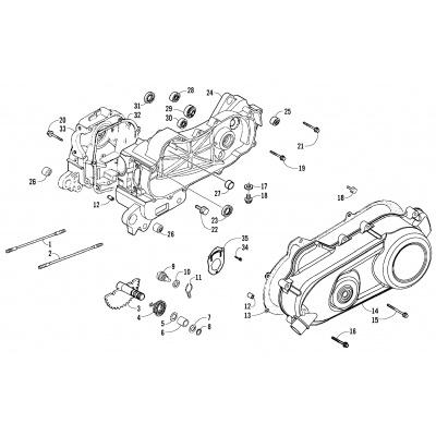 CRANKCASE ASSEMBLY