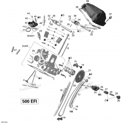 Cylinder Head, Rear