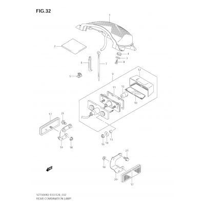 REAR COMBINATION LAMP