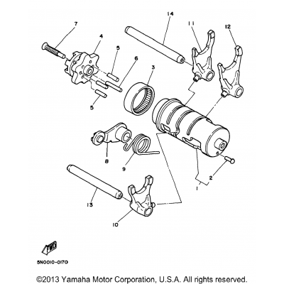 Shift Cam Fork