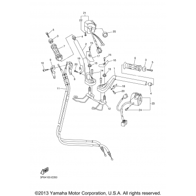 Steering Handle Cable