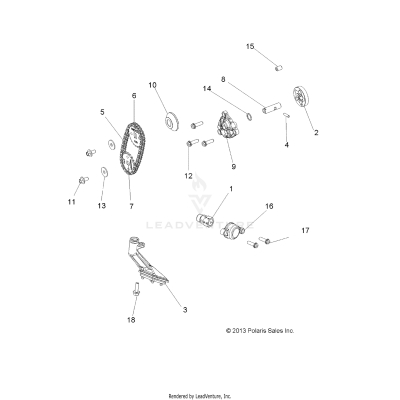 ENGINE, OIL PUMP - A17SES57F1/F2/FL/SET57F1 [49ATVOILPUMP14SP570]