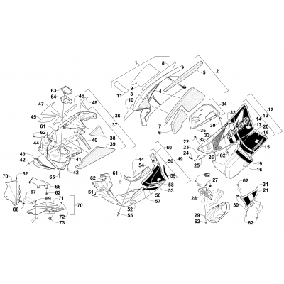 SKID PLATE AND SIDE PANEL ASSEMBLY