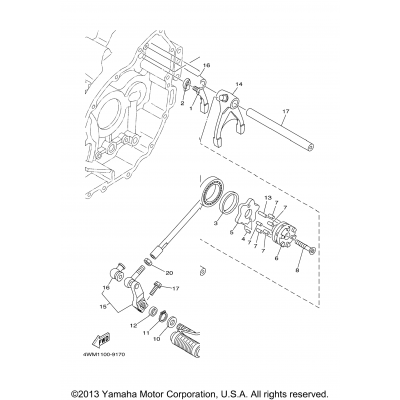 Shift Cam Fork