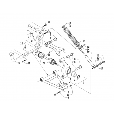 REAR SUSPENSION ASSEMBLY