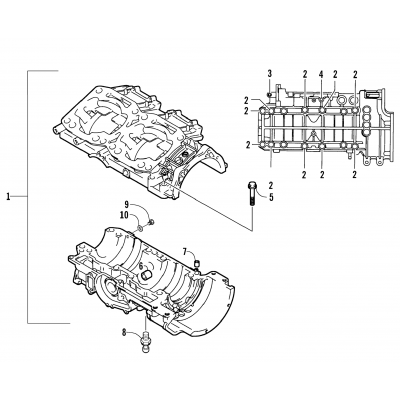 CRANKCASE ASSEMBLY