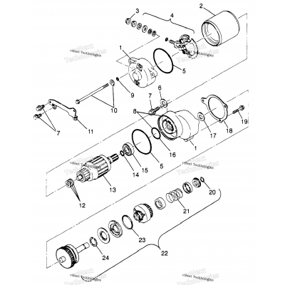 Starting Motor Sport 400L (4940124012D008)