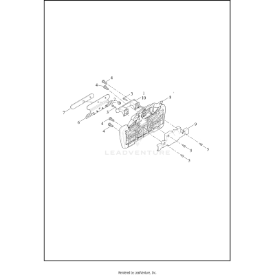 LICENSE PLATE BRACKET