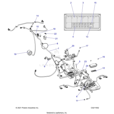 ELECTRICAL, HARNESS - A25SXE95PP (C0211552)