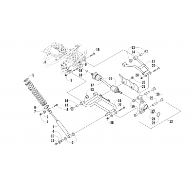 REAR SUSPENSION ASSEMBLY