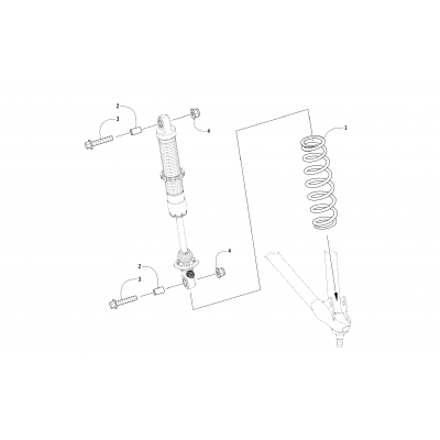 FRONT SHOCK ABSORBER ASSEMBLY