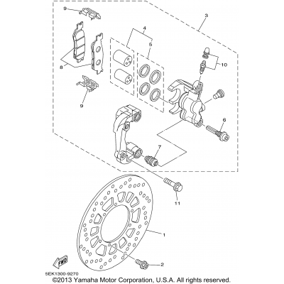 Front Brake Caliper